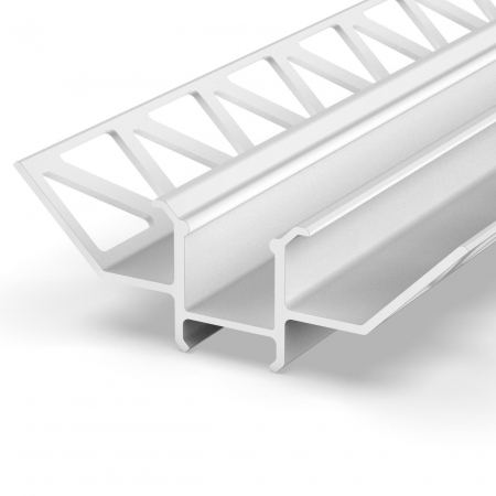 LED PROFIL - Profile LED P17-4 Aluminiu Alb 2M