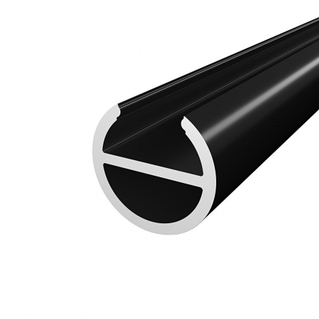 LED PROFIL - P19-1 LED profil fekete alumínium 2 m