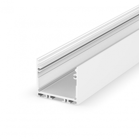Profil LED P22-3 - LED profil P22-3 – Fehér alumínium, 2 m