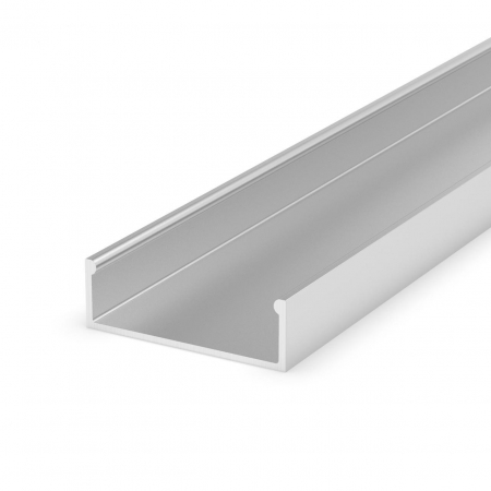 Profil LED P13-1 felületre szerelhető - P13-1 LED profil eloxált alumínium 2 m