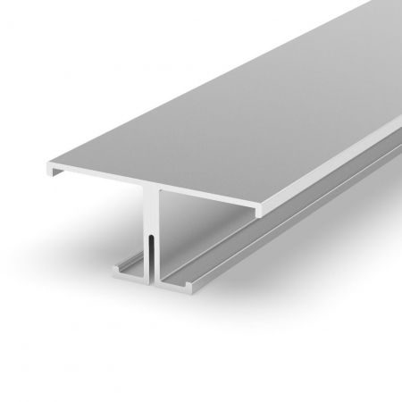 Profil LED P9-1 falra szerelhető - P9-1 LED Profil Eloxált Alumínium 2M
