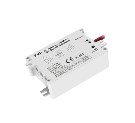 LED szalag vezérlők - Mikrohullámú rádiós érzékelő – 9–24 V DC – LED dimmer időtartalék funkcióval – EMR
