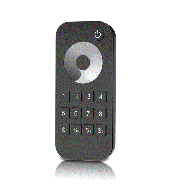 RF Mono vezérlőrendszer - LED távirányító – Mono – 8 zóna – RT8