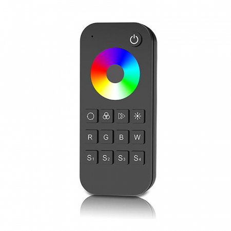 RF RGB / RGBW vezérlőrendszer - LED távirányító – RGB / RGB+W – 1 zóna – RT4