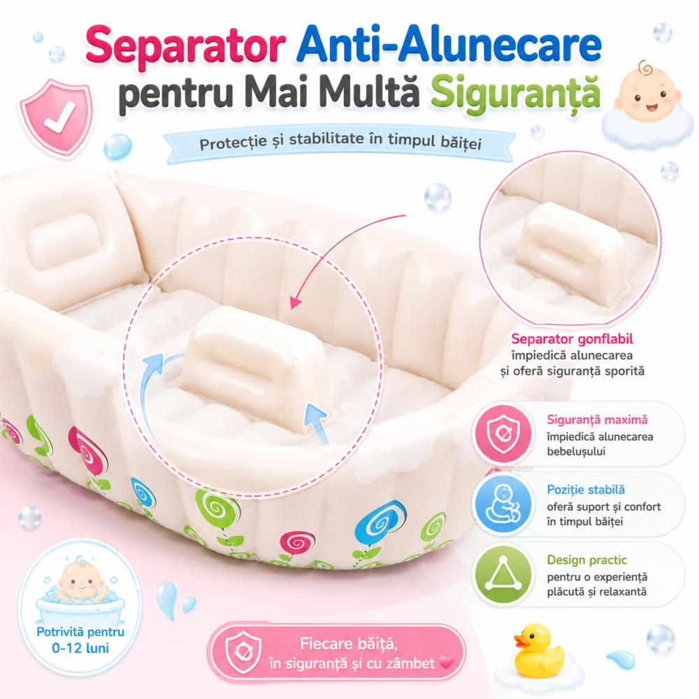 cada-gonflabila-pentru-bebe-alba-cu-flori-colorate-91x61x29cm [2]