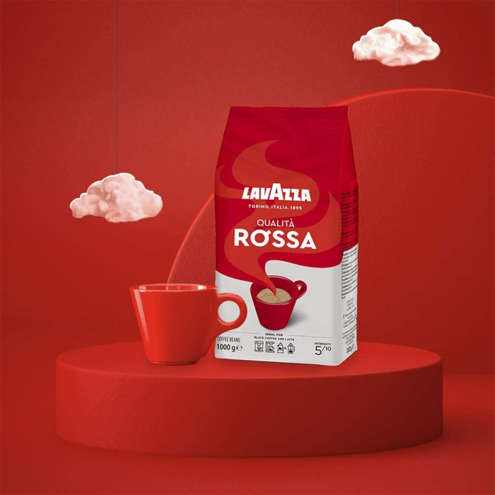 Cafea boabe LAVAZZA Qualita Rossa, 1kg [4]