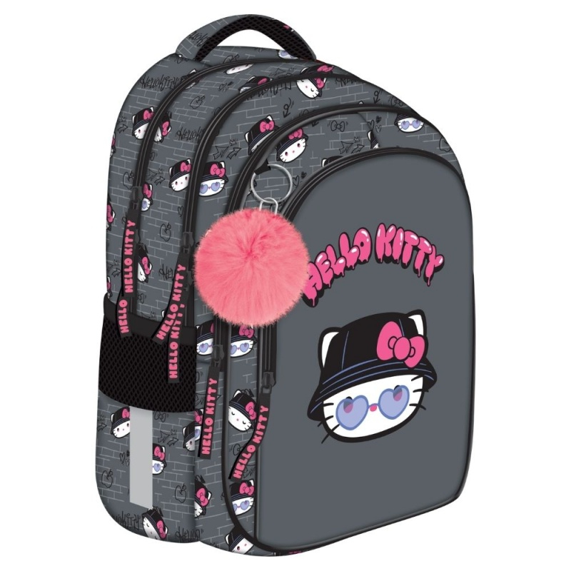 Ghiozdan St.Majewski Hello Kitty, 40cm, 4 compartimente, BPL 58, 699061 [2]