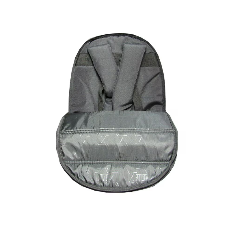 Ghiozdan St.Majewski St.Right Black, 44cm, 4 compartimente, tip troller, negru, TB-01 / 674587 [5]