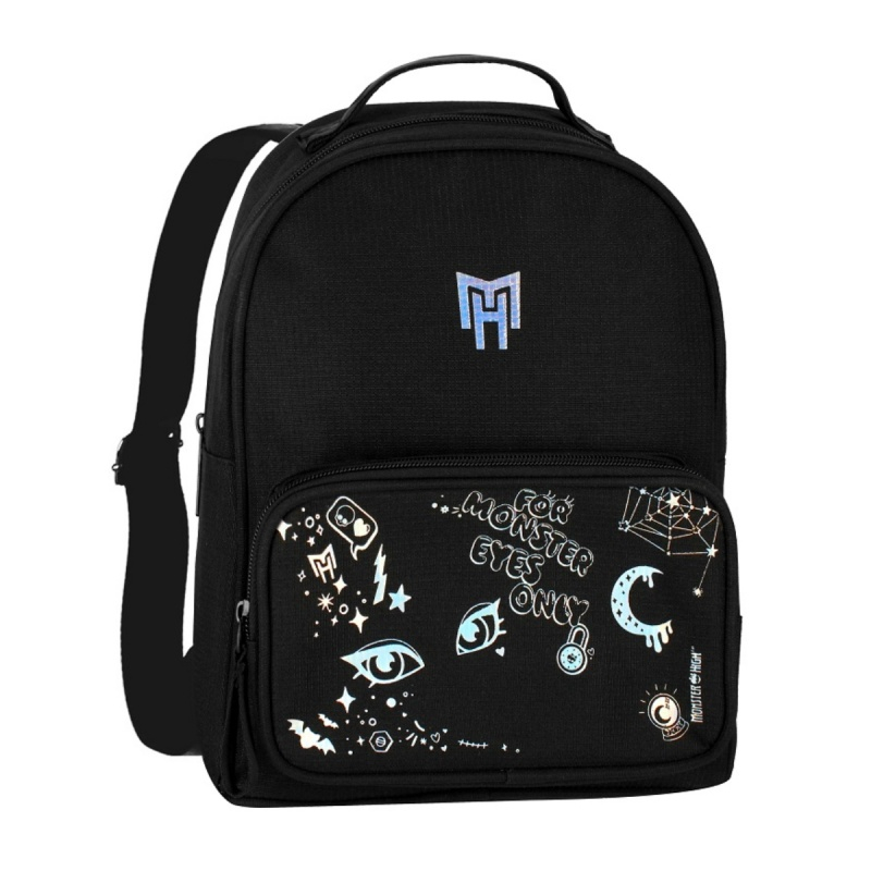 Ghiozdan Starpak Monster High, 28cm, 1 compartiment, negru, 518385 [3]