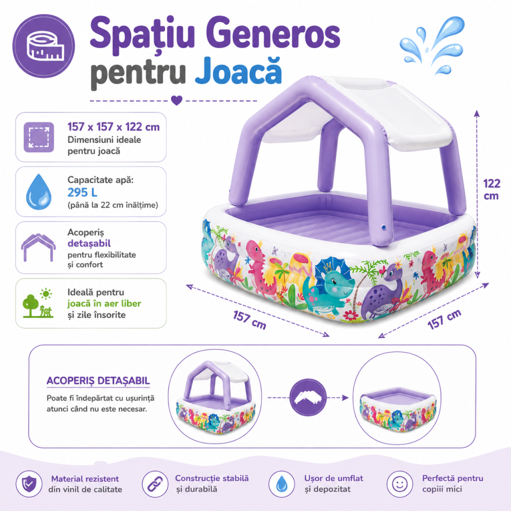piscina-acoperita-sun-shade-pentru-copii-intex-157x157x122cm [2]