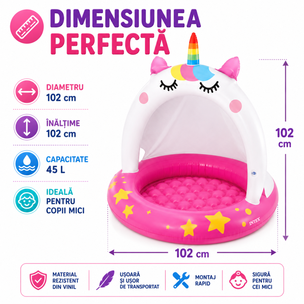 piscina-gonflabila-acoperita-unicorn-intex-102x102cm-fucsia [3]