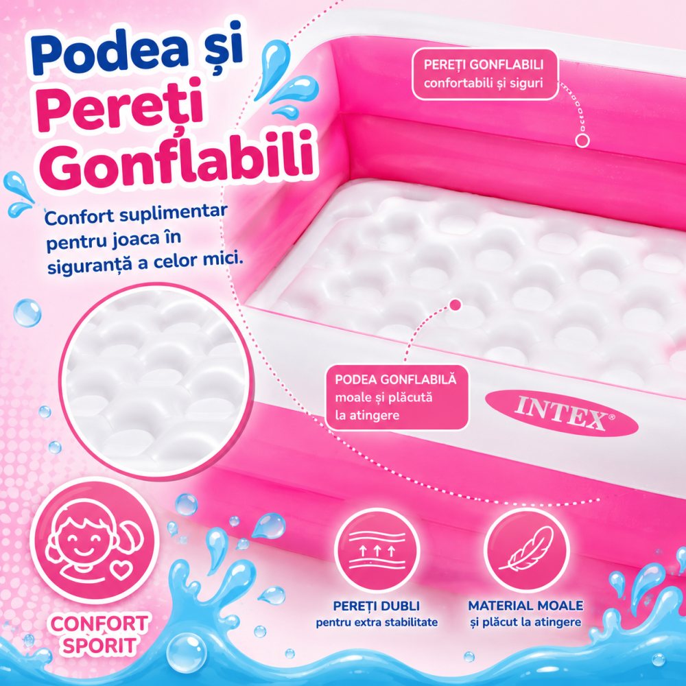 piscina-patrata-pentru-copii-intex-roz-86x86x25cm [5]