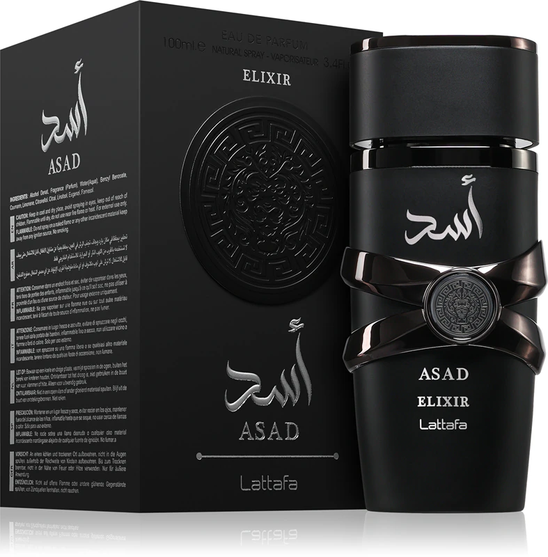 Parfumuri bărbați - apa-de-parfum-lattafa-asad-elixir-100ml-barbati