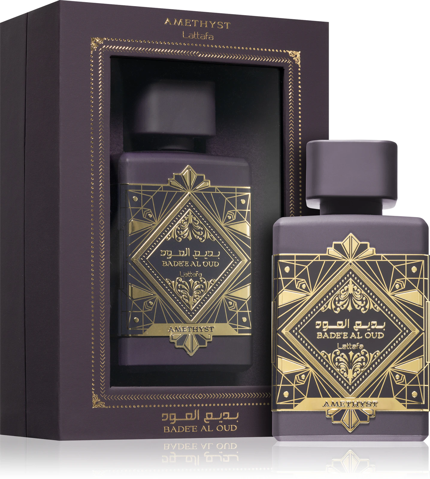 Parfumuri femei - apa-de-parfum-lattafa-badee-al-oud-amethyst-100ml-femei