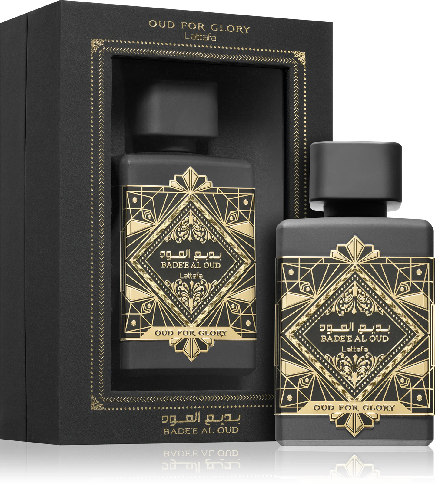 Parfumuri unisex - apa-de-parfum-lattafa-badee-al-oud-oud-for-glory-100ml-unisex