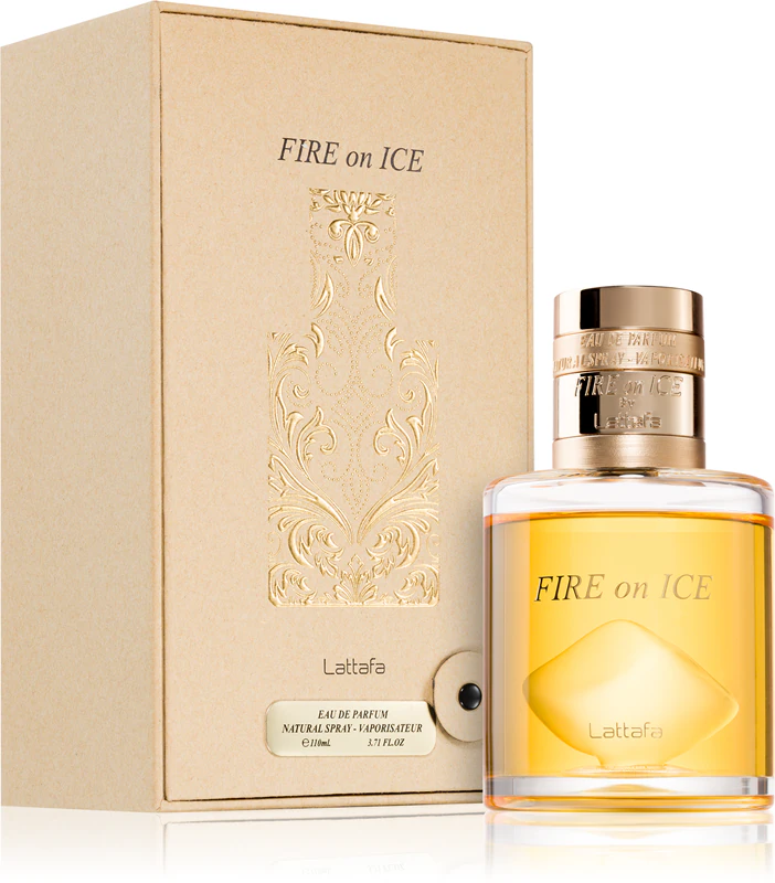 Parfumuri unisex - apa-de-parfum-lattafa-fire-on-ice-110ml-unisex