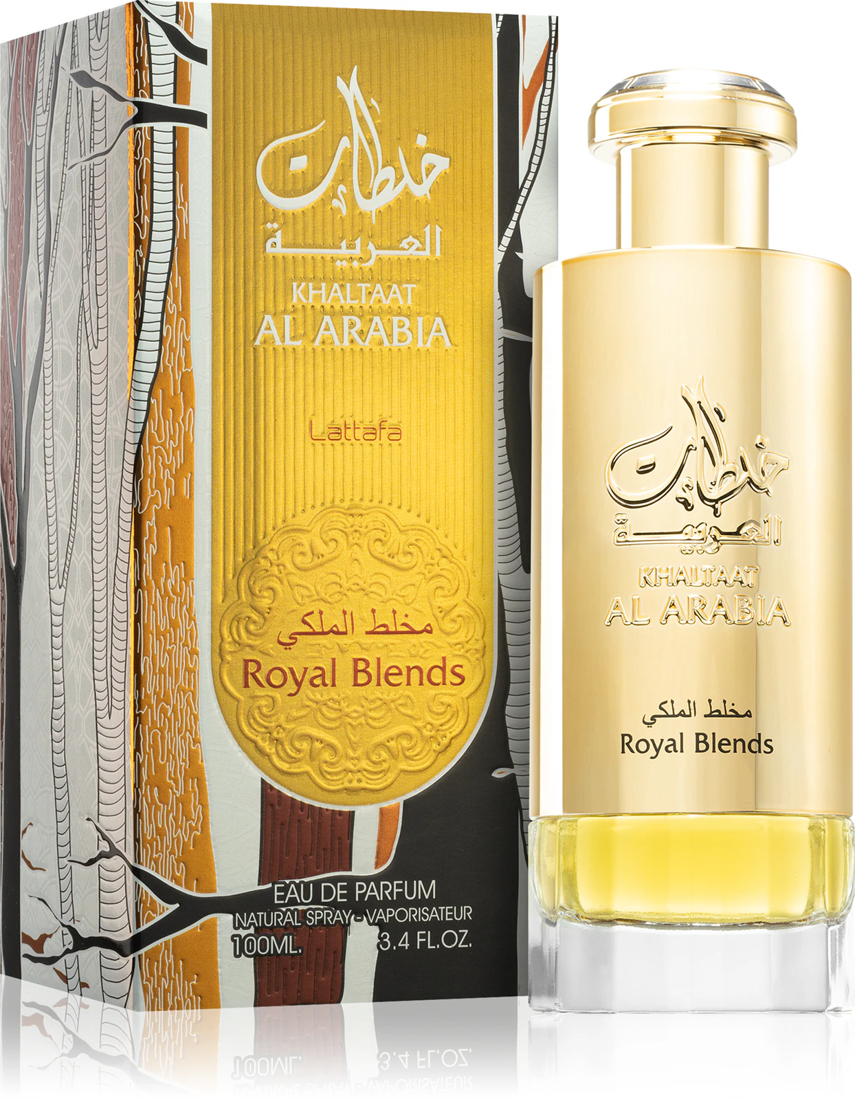 Parfumuri unisex - apa-de-parfum-lattafa-khaltaat-al-arabia-royal-blends-100ml-unisex