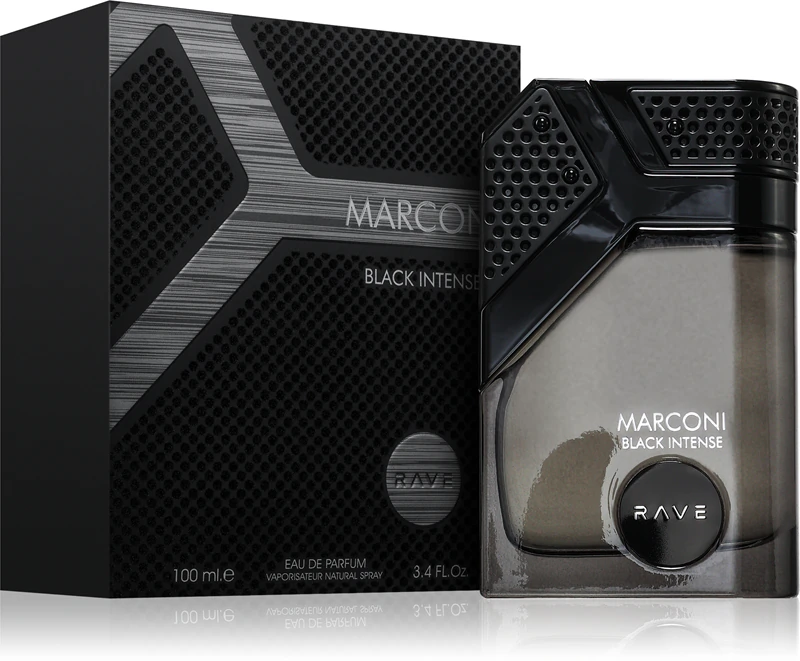 Parfumuri bărbați - apa-de-parfum-rave-marconi-black-intense-100ml-barbati