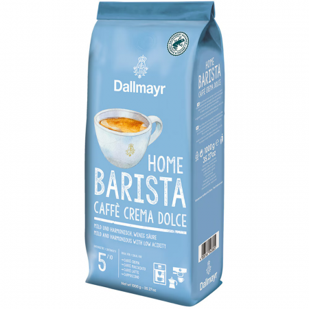 Bacanie - Cafea boabe DALLMAYR Home Barista Crema Dolce, 1kg