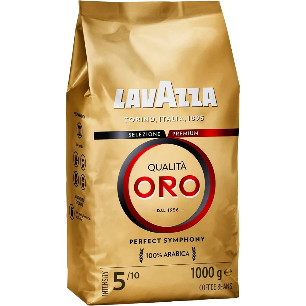 Bacanie - Cafea boabe LAVAZZA Qualita Oro, 1kg