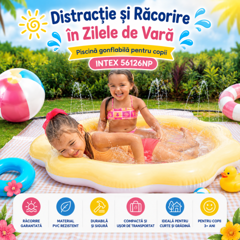 Piscine copii - piscina-gonflabila-pentru-copii-intex-56126np-104x13-cm