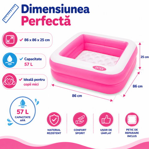 piscina-patrata-pentru-copii-intex-roz-86x86x25cm [2]