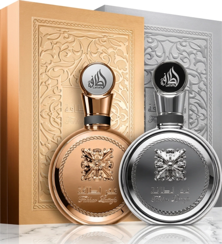 Parfumuri unisex - set-2-parfumuri-lattafa-fakhar-platin-gold-extrait-100ml-unisex