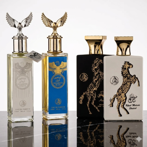 Parfumuri femei - Set 4 parfumuri Al Fakhr RFM7 (2 femei + 2 bărbați) 100 ml