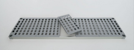 RAFTURI INOX ȘI PLASTIC - INOXPLAST - Raft INOXPLAST inox-plastic pentru depozitare sigură alimente