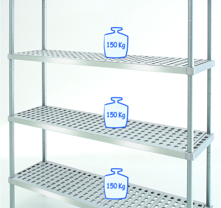 POLIȚĂ LAVABILĂ ALUPLAST FORATĂ [1]