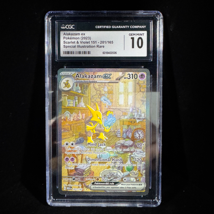 Alakazam ex (MEW201) | Graded CGC 10 [GEM MINT] - Pokemon 151 [3]