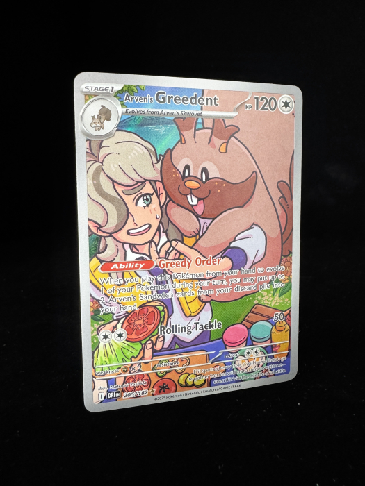 Arven's Greedent (DRI205) - NM | Pokemon Destined Rivals [3]