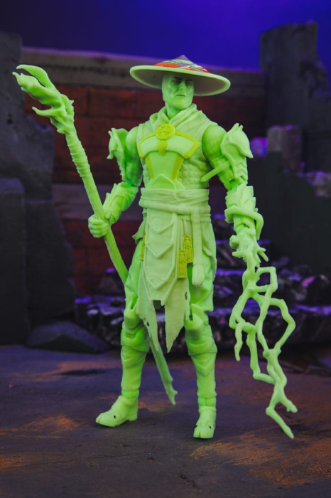 Mortal Kombat Action Figure Glow in the Dark Edition Raiden (Gold Label) 18 cm [18]