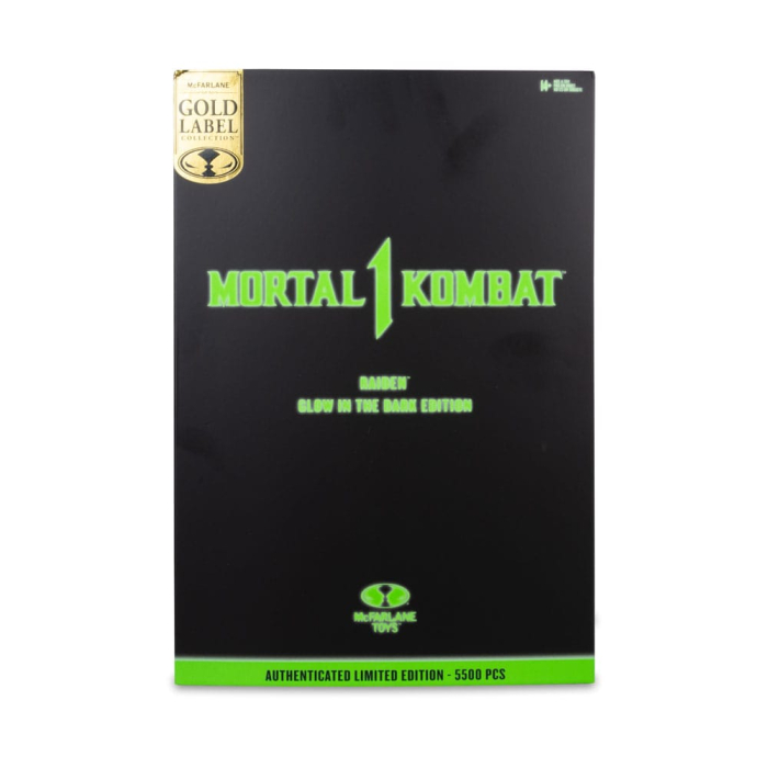 Mortal Kombat Action Figure Glow in the Dark Edition Raiden (Gold Label) 18 cm [9]