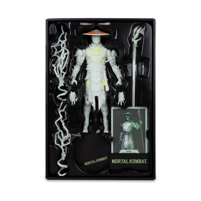 Mortal Kombat Action Figure Glow in the Dark Edition Raiden (Gold Label) 18 cm [8]