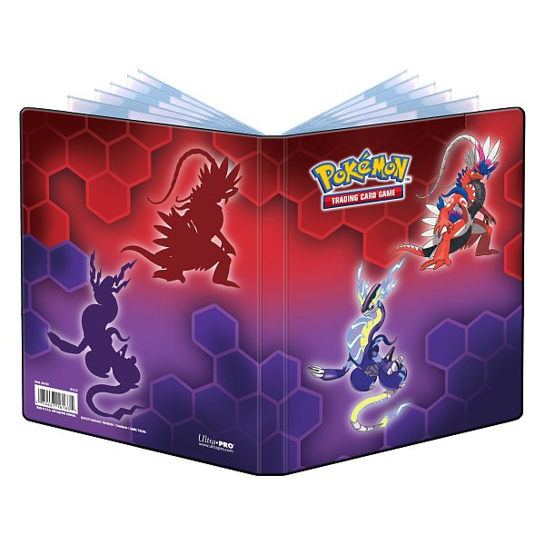Binder Pokemon Up: Album GS Koraidon & Miraidon - 4 Pocket A5 (80 cartonase) [2]