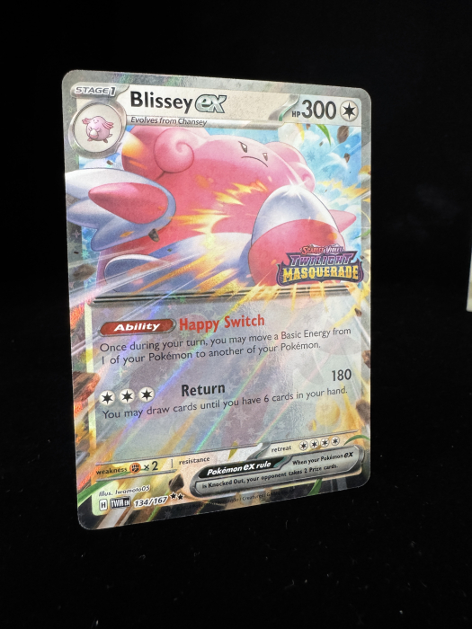Blissey ex (TWM134) Promo Stamped - NM | Pokemon SV Black Star Promos [3]