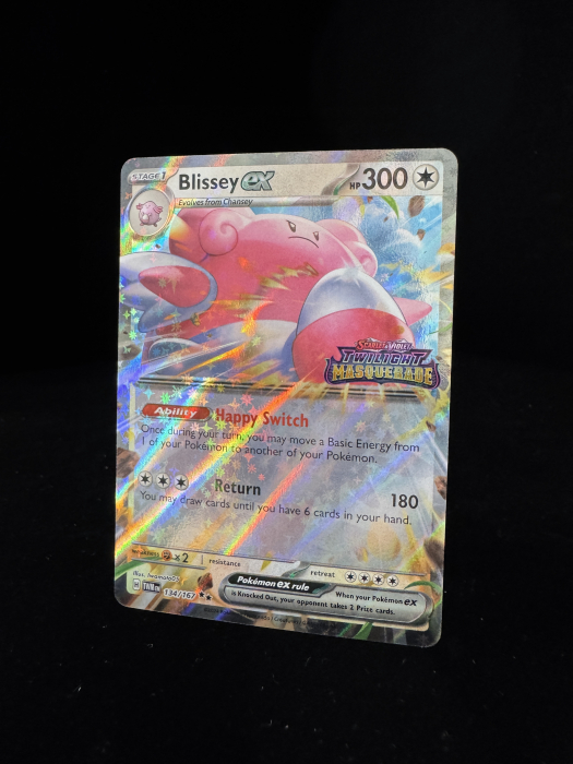 Blissey ex (TWM134) Promo Stamped - NM | Pokemon SV Black Star Promos [4]
