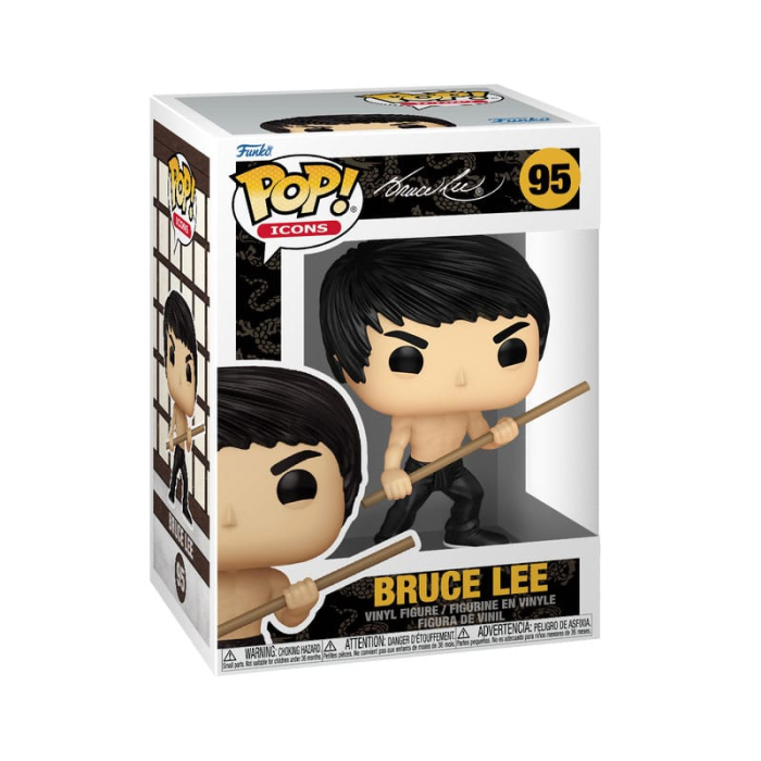 Bruce Lee POP! Icons Vinyl Figure Bruce Lee(dynamic) 9 cm [2]