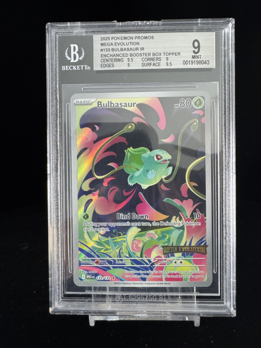 Bulbasaur (xMEG133) - Graded BGS 9 [MINT] | Pokemon MEG Black Star Promos [5]