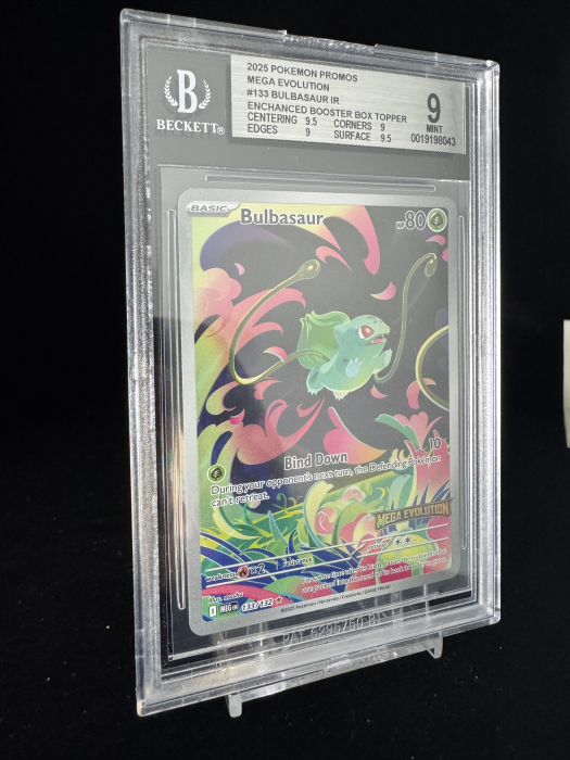 Bulbasaur (xMEG133) - Graded BGS 9 [MINT] | Pokemon MEG Black Star Promos [3]