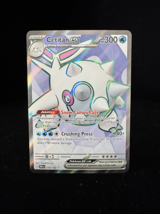 Cetitan ex (DRI210) - NM | Pokemon Destined Rivals [2]