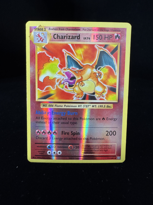 Charizard (EVO11) rev. holo - EX+ | Pokemon Evolutions [2]