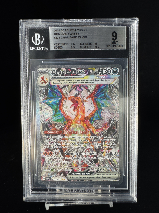 Charizard ex (OBF223) - Graded BGS 9 [MINT] | Pokemon Obsidian Flames [2]