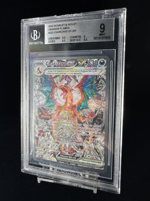 Charizard ex (OBF223) - Graded BGS 9 [MINT] | Pokemon Obsidian Flames [4]