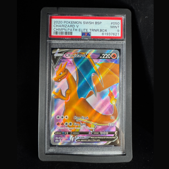 Charizard V (SWSH050) | Graded PSA 9 [MINT] - Pokemon SWSH Black Star Promos [3]