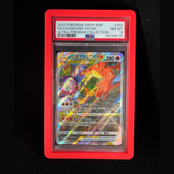Charizard Vstar (SWSH262) - Graded PSA 8 [NM-MT] | Pokemon SWSH Black Star Promos [3]