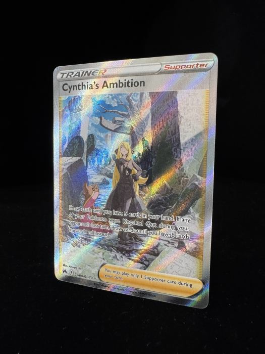 Cynthia's Ambition (CRZ GG60) - NM | Pokemon Crown Zenith Trainer Gallery [4]