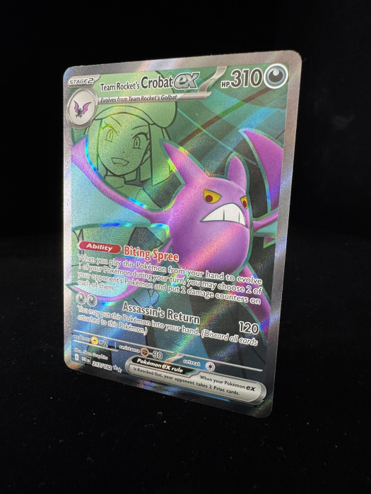 Team Rocket's Crobat ex (DRI217) - NM | Pokemon Destined Rivals [4]