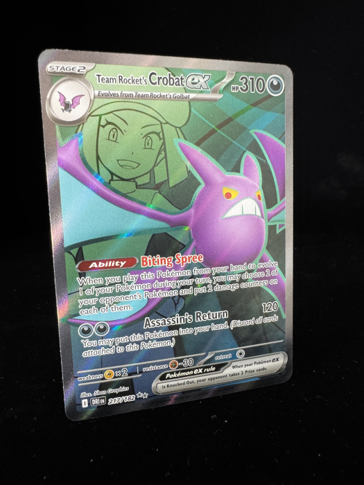 Team Rocket's Crobat ex (DRI217) - NM | Pokemon Destined Rivals [3]
